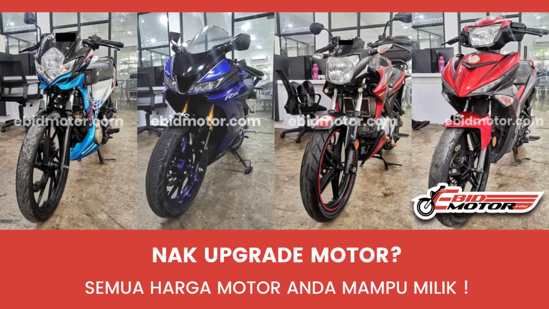 Minat Motor 150CC Ke Atas? Jangan Tak Lihat Sini Terlebih Dahulu!