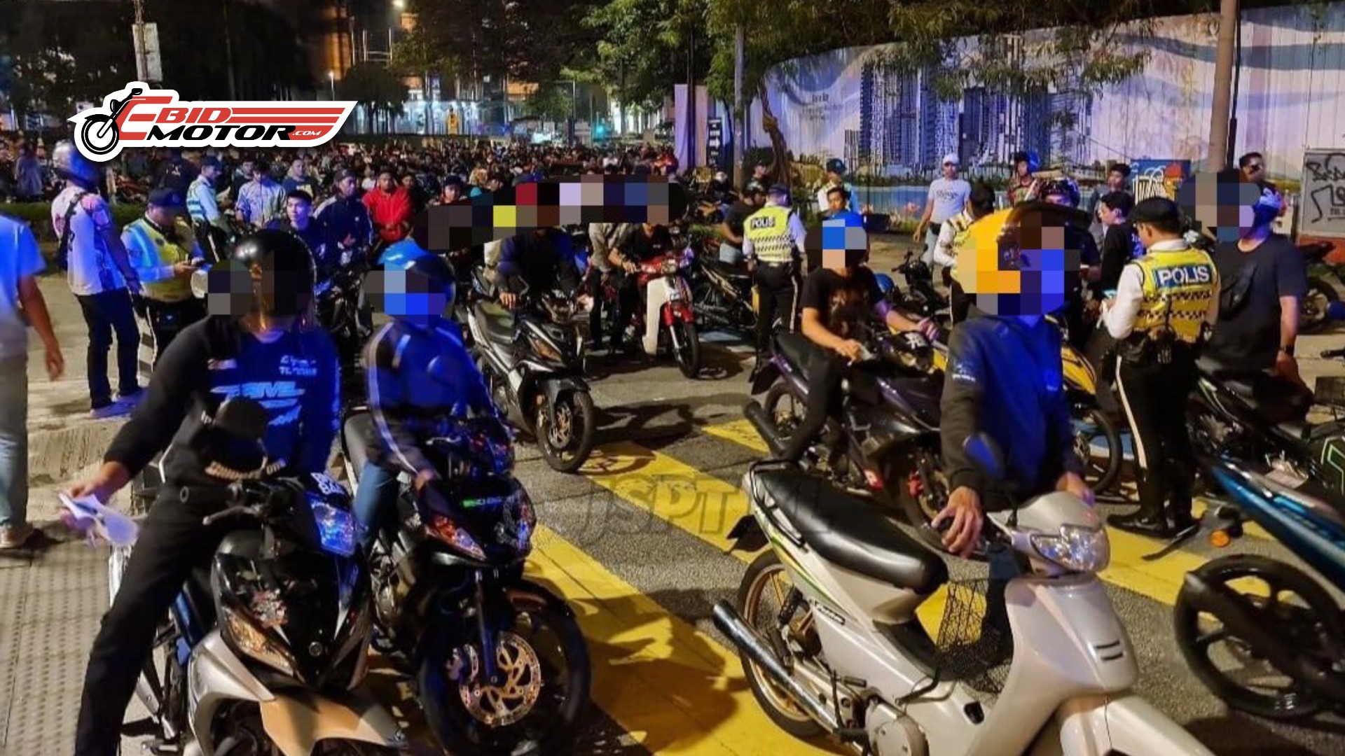500 Penunggang Masuk Pukat! 339 Disaman, 29 Motor Disita Dalam Op Selamat!