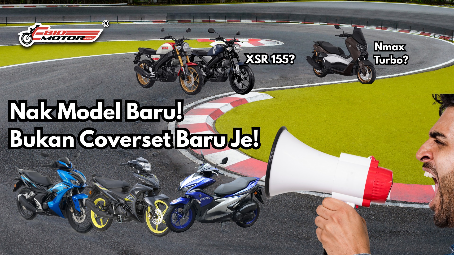Negara Jiran Keluar Motor Model Baru, Kita Dapat Coverset Baru Je...