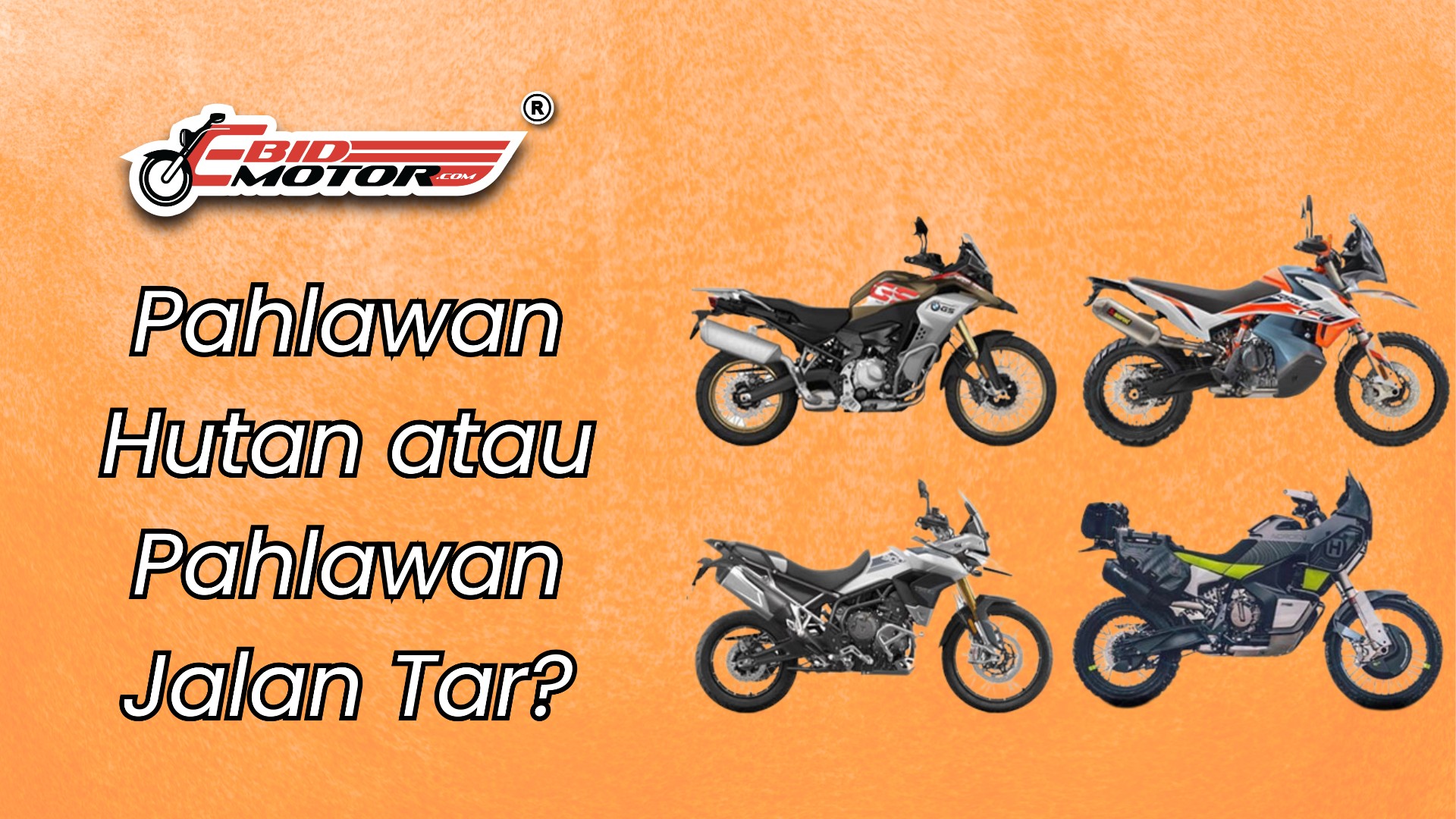 Motosikal ADV Besar - Menunjuk Je Lebih?