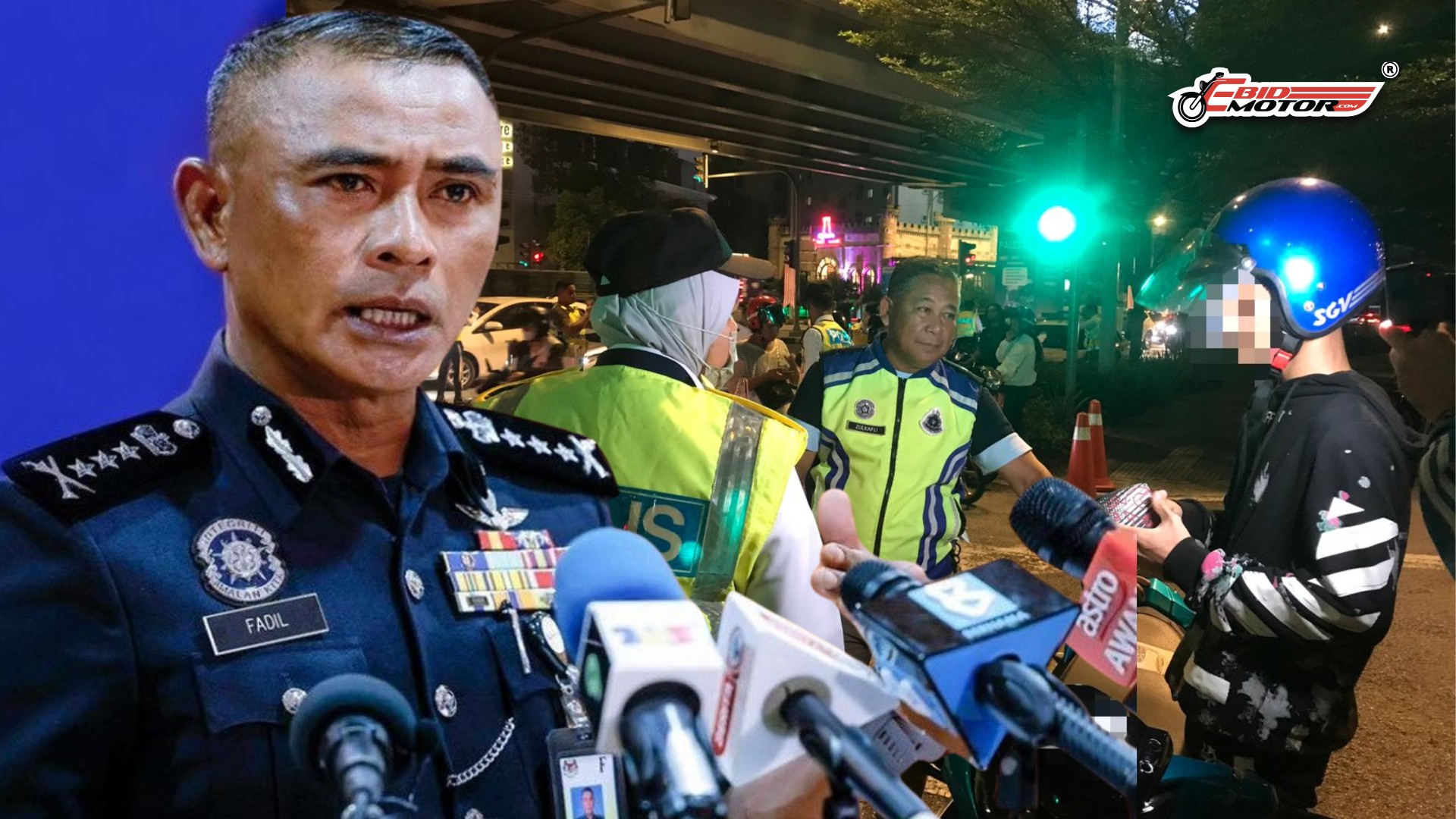 Tak Ada Amaran, Langgar Peraturan Terus Saman! -  Ketua Polis