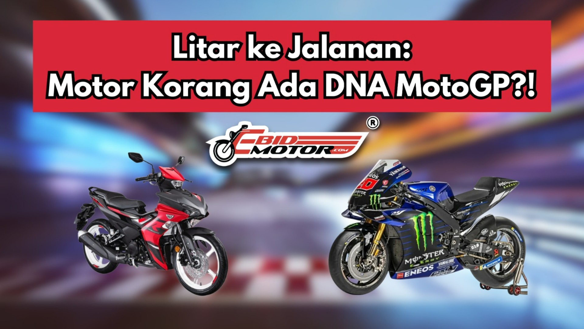 Tak Ramai Tahu - Motor Korang Sebenarnya Ada Teknologi Racing!