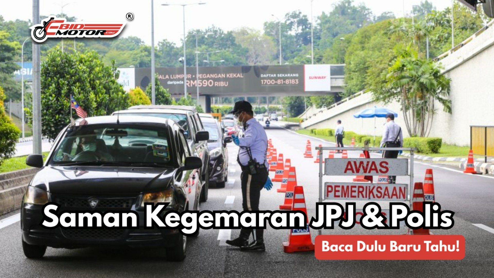 JPJ & Polis - Kesalahan Paling Biasa Rider Buat
