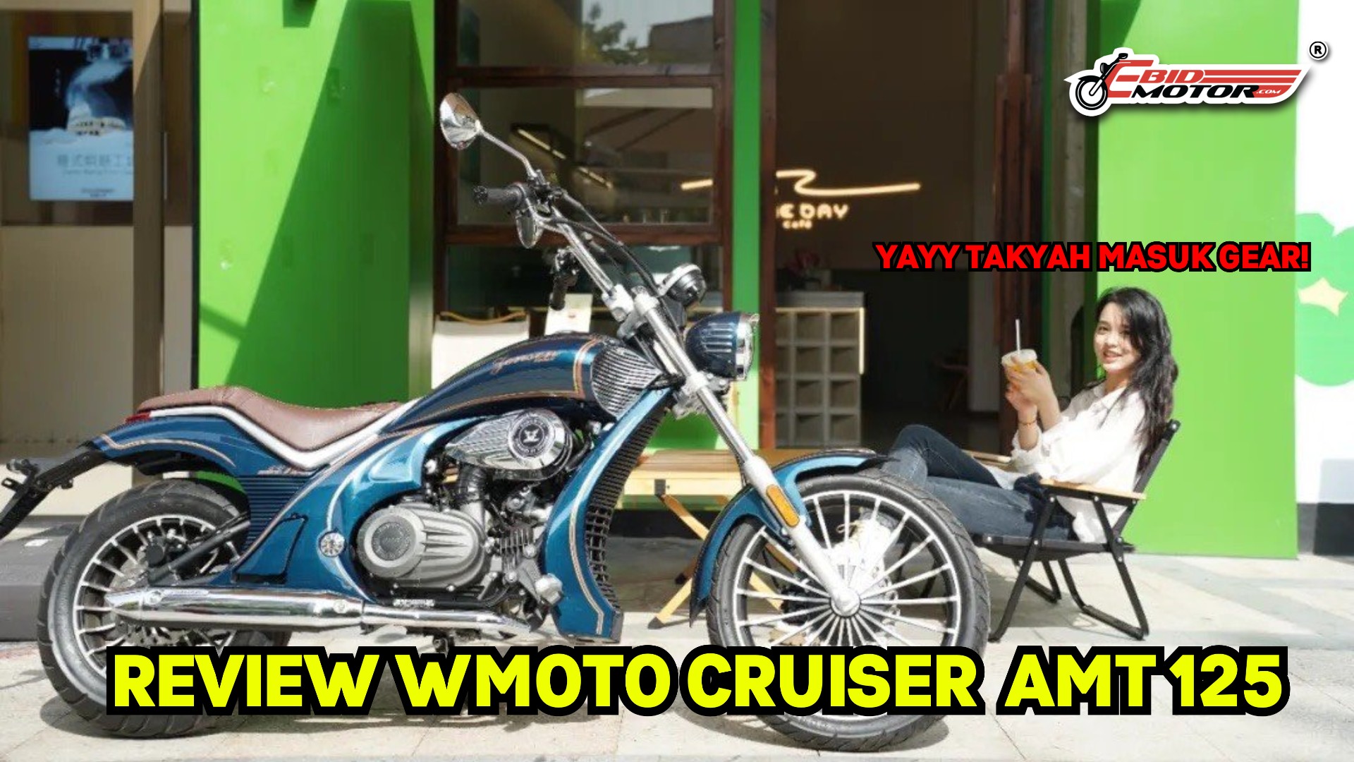 #MotorApaNi? : MFORCE Perkenal WMOTO Cruiser AMT 125 (RM5,988)!