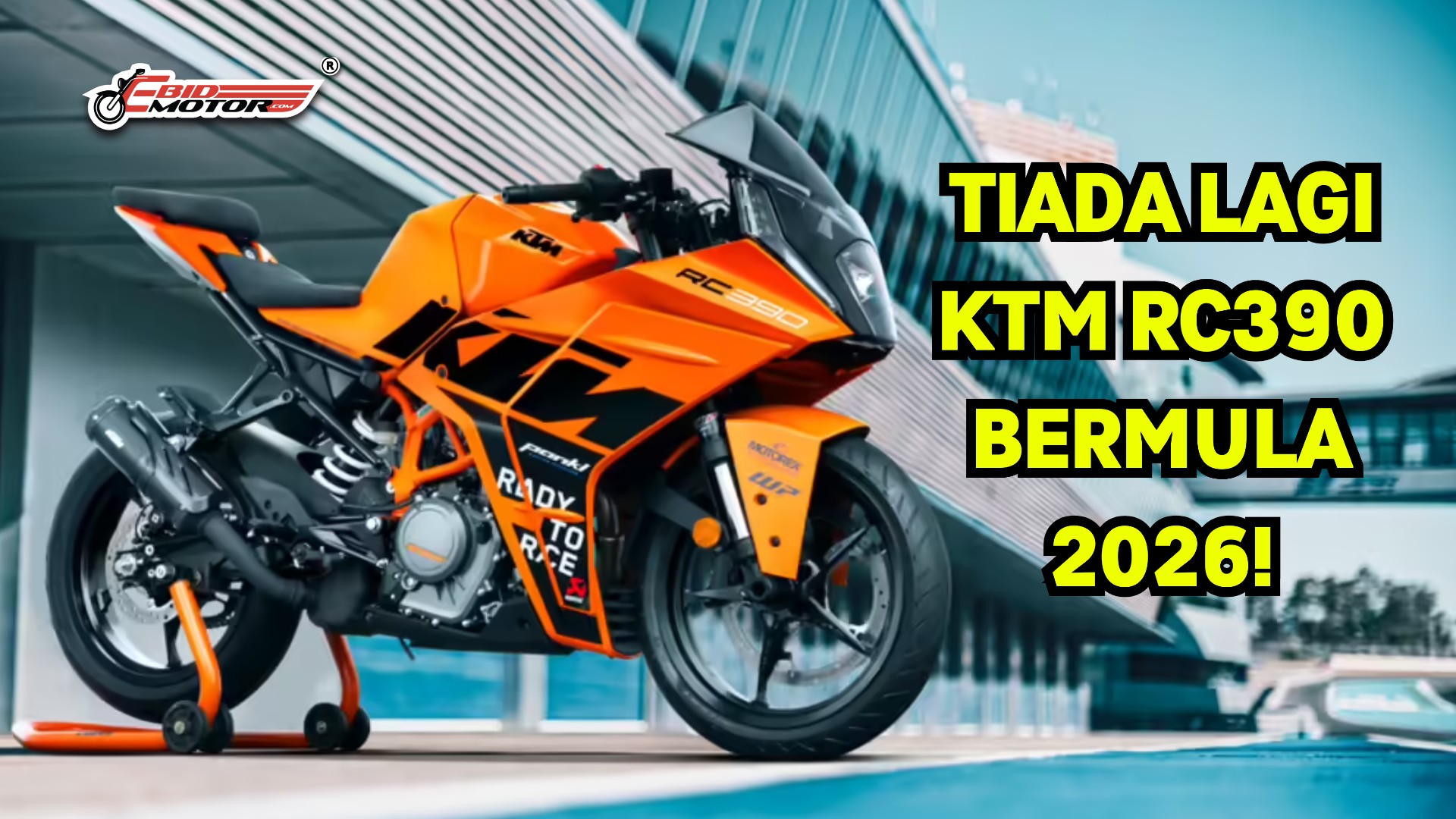 KTM Sah Tamatkan Produksi RC390 Mulai 2026!