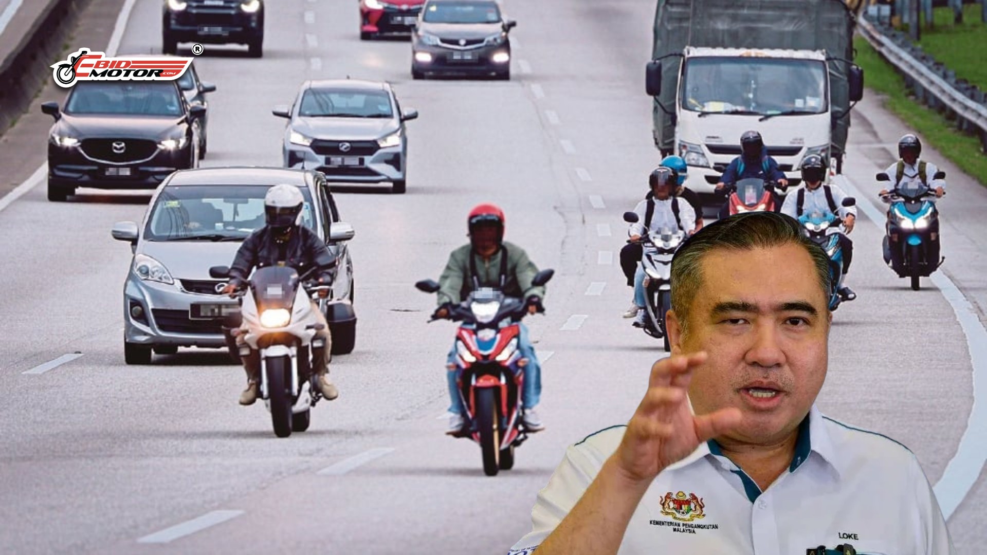 MOT Cadang Isu Hadkan Kemasukkan Motosikal Ke Lebuh Raya Perlu Diteliti