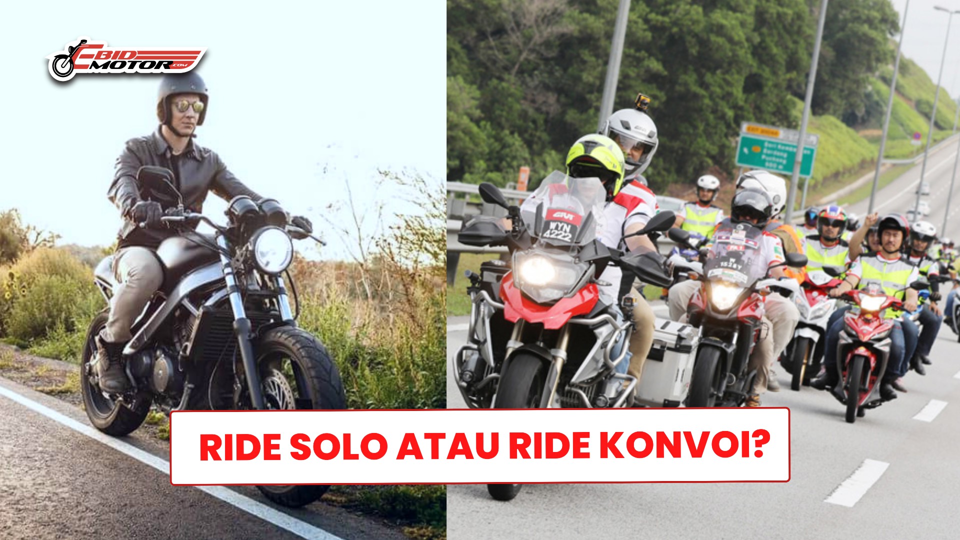 Betul Ke Ride Solo Lebih Menyeronokkan Daripada Ride Berkonvoi?