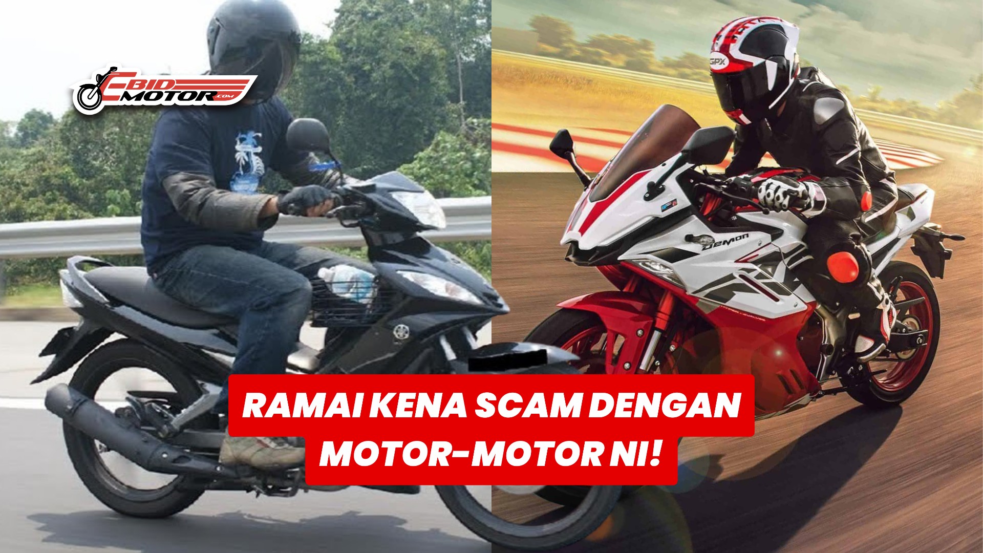 9 Motor Nampak Je Macam Power Tapi Sebenarnya HAMPEH!