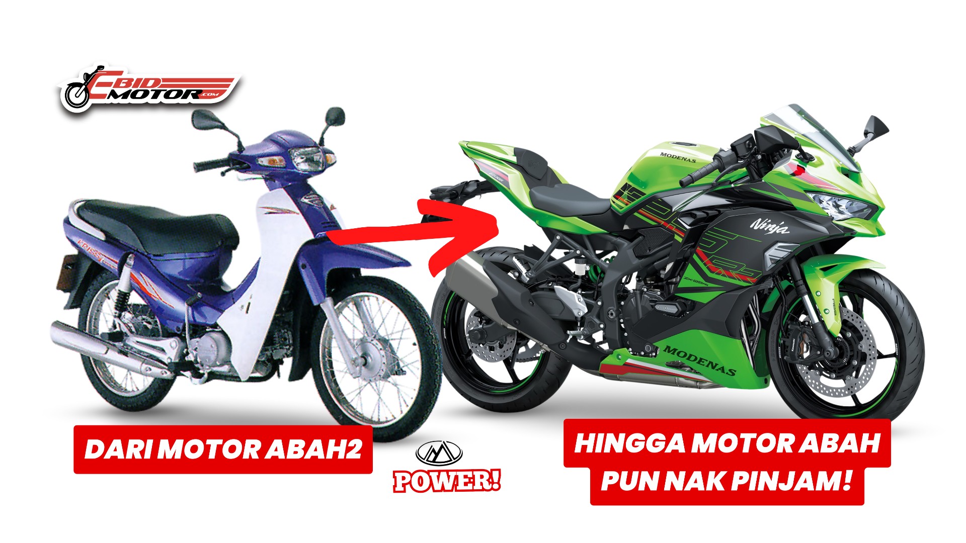 Top 7 Motor Modenas Yang Tak DIBENCI Orang Malaysia!