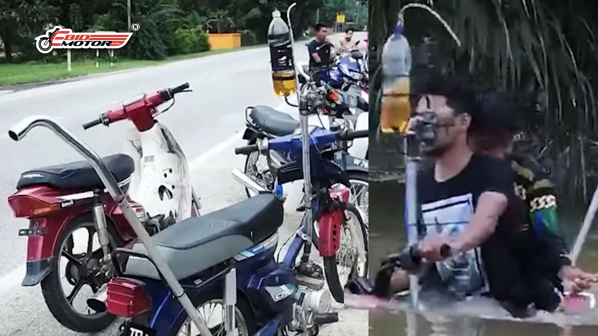 Polis Beri Amaran Motosikal Yang Diubah Suai Untuk Redah Banjir Boleh Disita