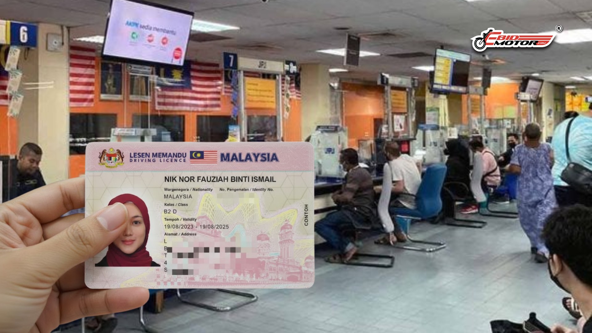 Mulai 23 Januari, Lesen Fizikal Boleh Dimohon Di JPJ, Harga Dari RM20!