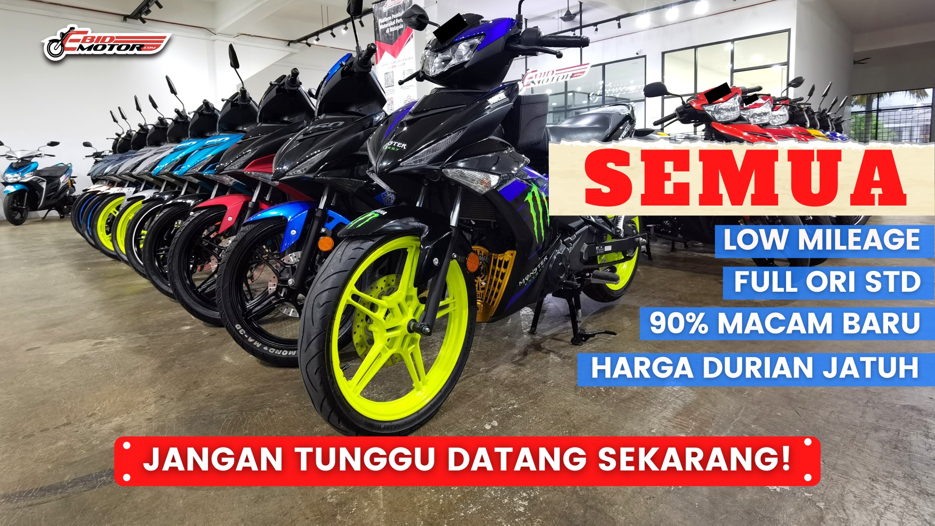 Yamaha Y15ZR Terpakai NAK LETGO MURAH-MURAH! Semua Boleh Test-Ride Sebelum Beli!